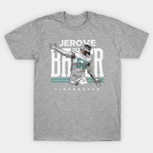 Jerome Baker Miami Player Name T-Shirt